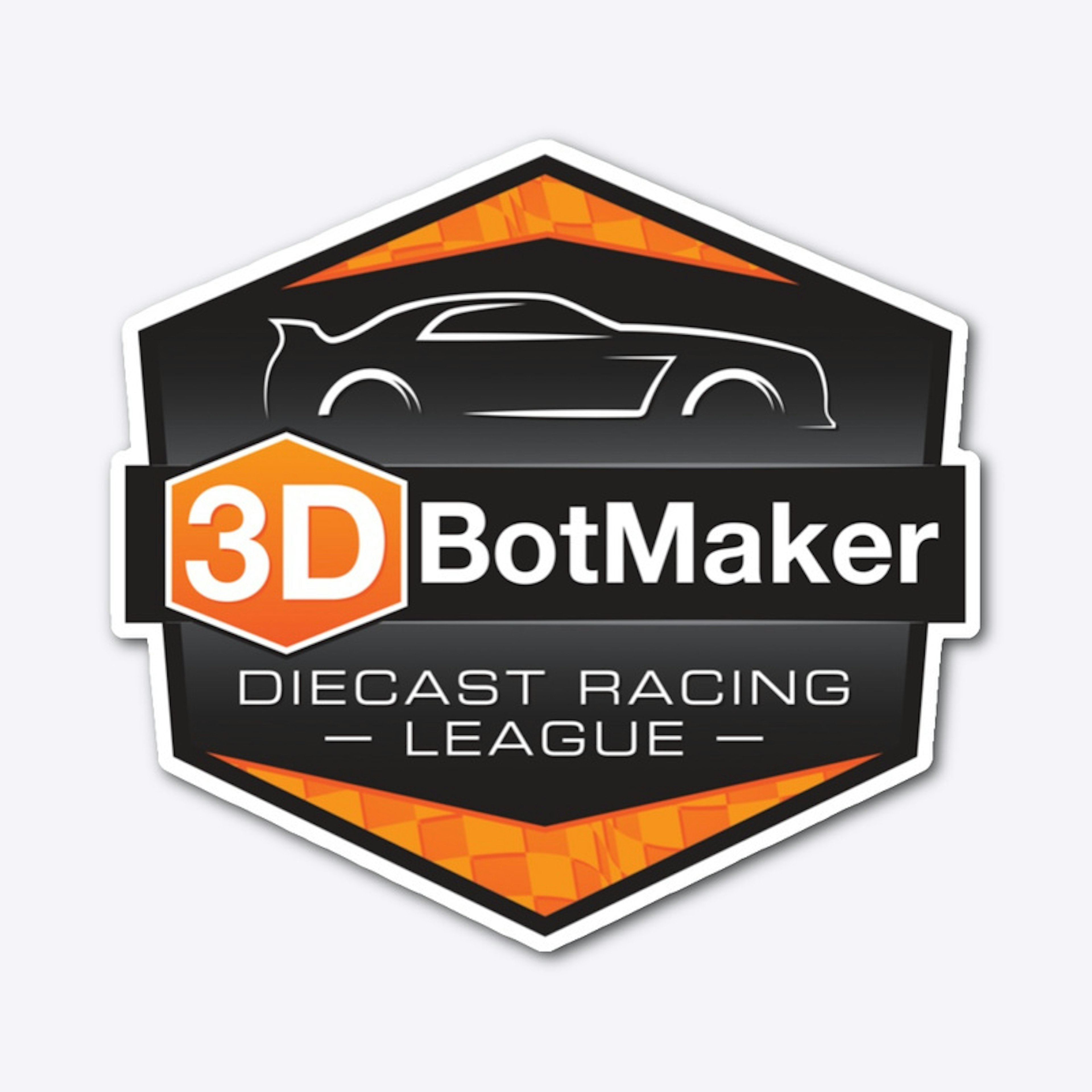 3DBotMaker Diecast Racing League Logo